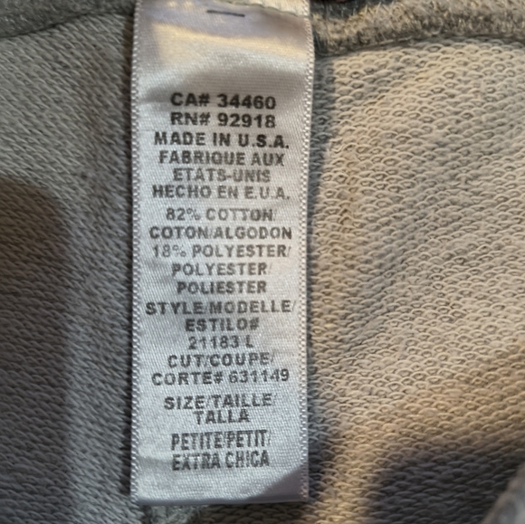 Juicy Couture Women's Junior Heather Gray Sweatpants Small Petite - Picture 6 of 7